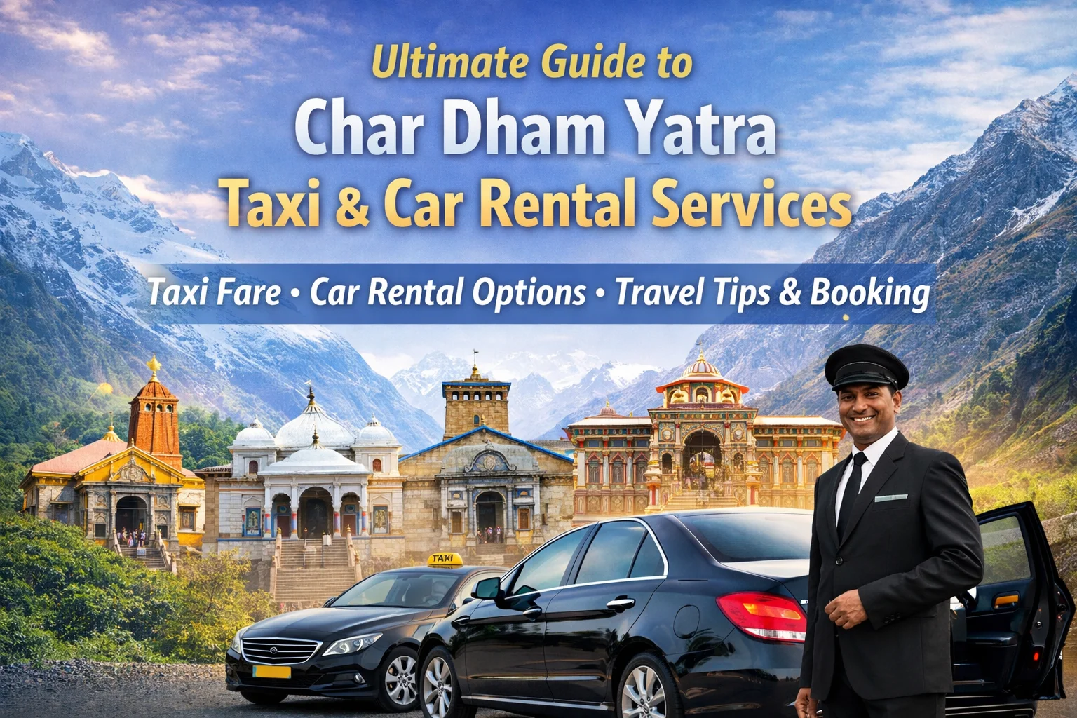 The Ultimate Guide to Char Dham Yatra: Choosing the Right Taxi Service for Your Journey