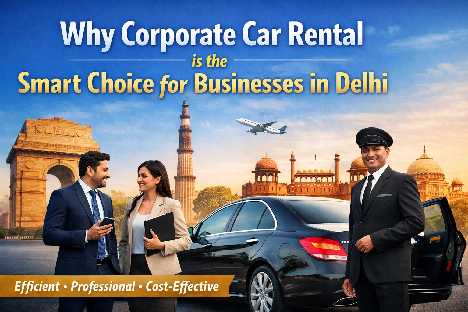 Why Corporate Car Rental is the Smart Choice for Businesses in Delhi